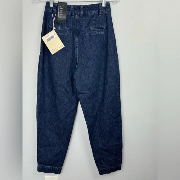 NWT Frank and Oak Amelia Coupe Vintage fit High rise ankle jeans size 24 - Picture 4 of 8